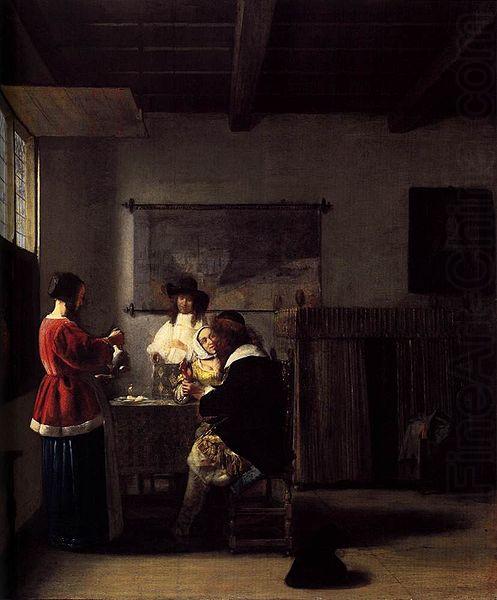 The Visit, Pieter de Hooch